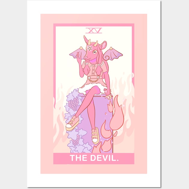 The Devil Wall Art by BubblegumGoat